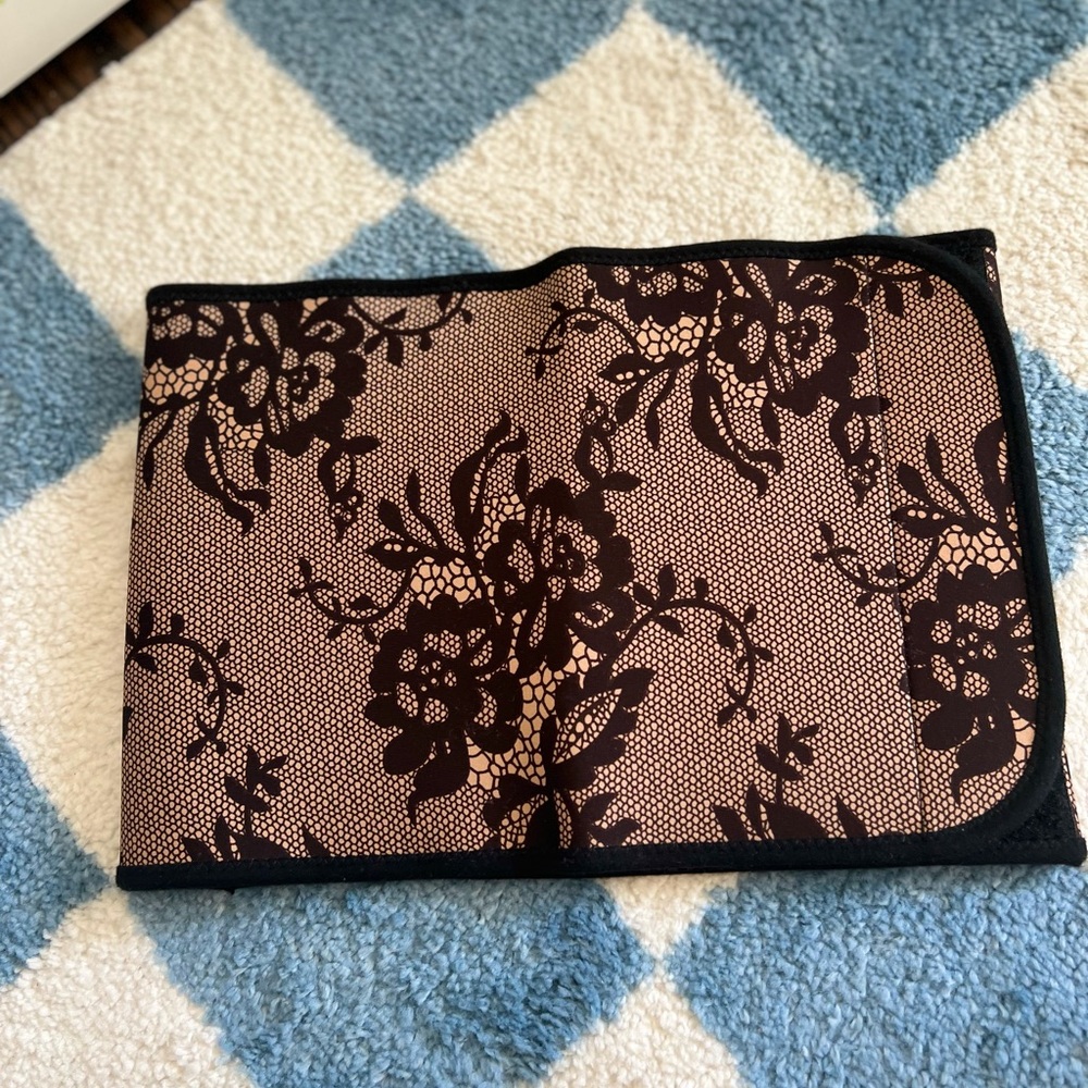 Belly Bandit Floral Shapewear in Black and Tan